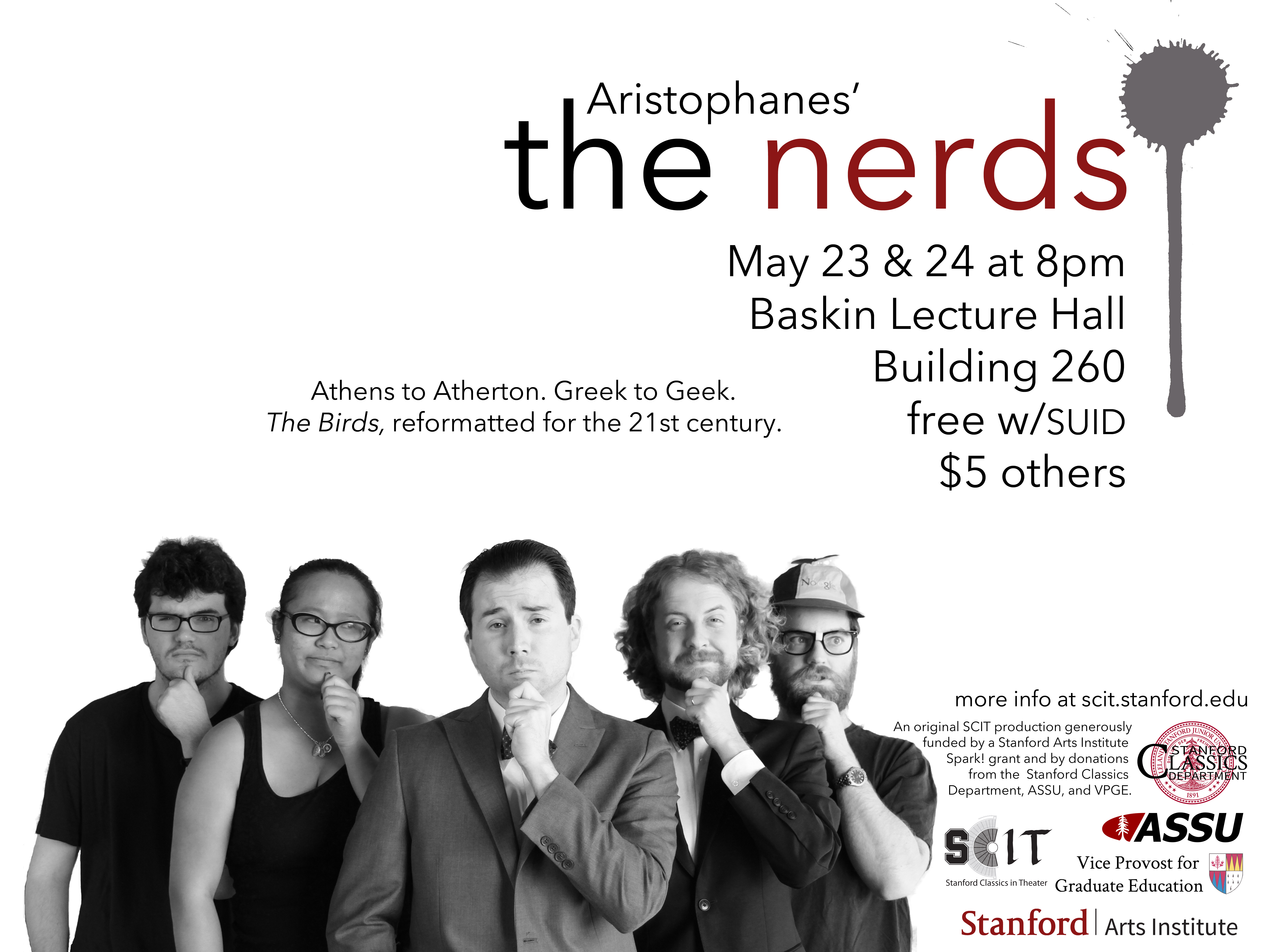 Performance of Aristophanes' Birds, Stanford Classics in Theater