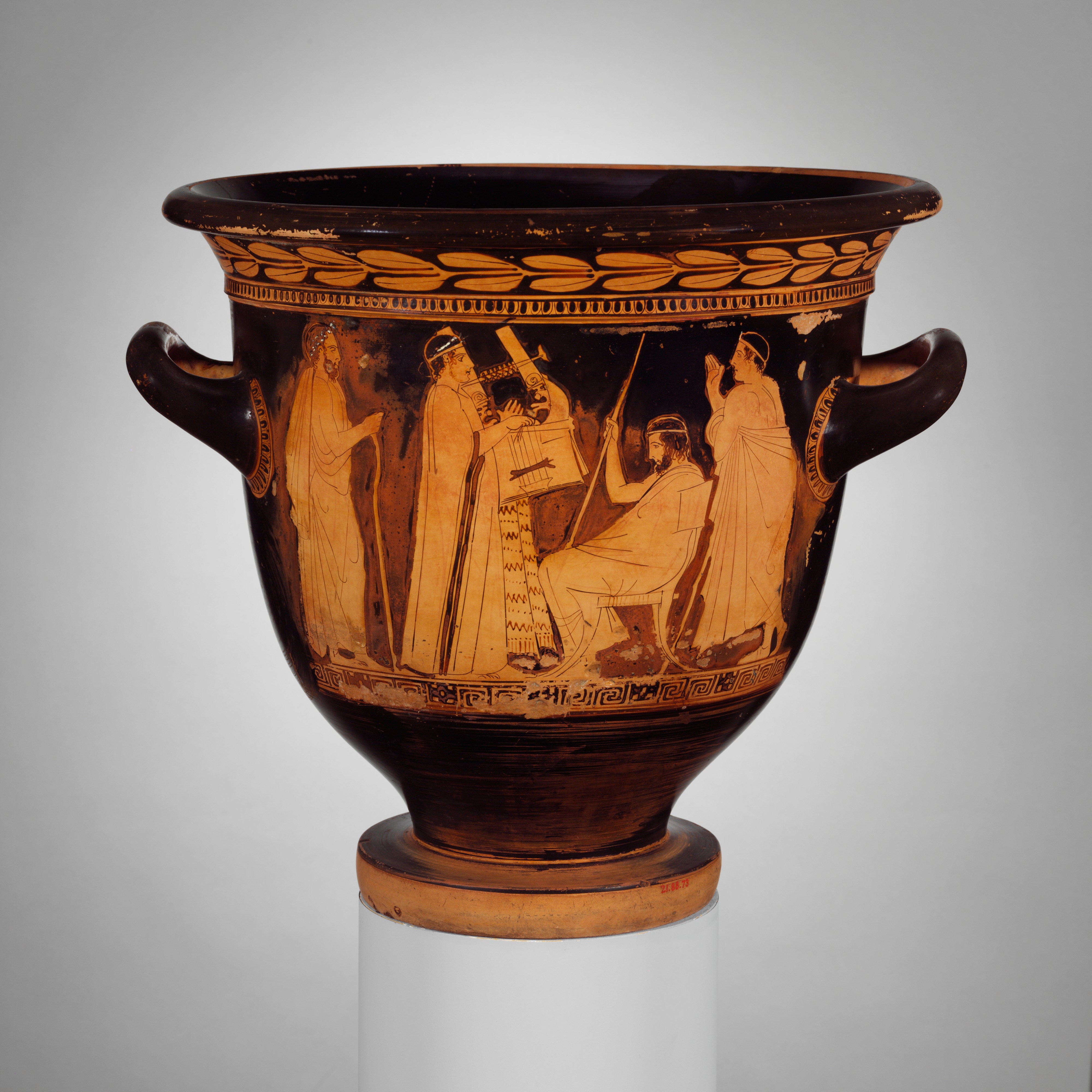 Attic black-figure amphora attributed to the Painter of Berlin 1686, c. 540 BC, London, The British Museum 1861,0425,50 (B197; BAPD 320380). Fair Use.